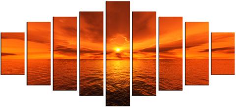 Dafen Oil Painting on canvas seascape -set064